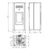 Haas+Sohn Pelletofen Premium HSP 6 PELLETTO IV Grande
