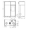 Haas+Sohn Pelletofen Premium HSP 8 LUCCA-II-RLU raumluftunabhängig DIBT