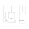 Haas+Sohn Kaminbausatz Home ROMA II Steinsims Ruivina