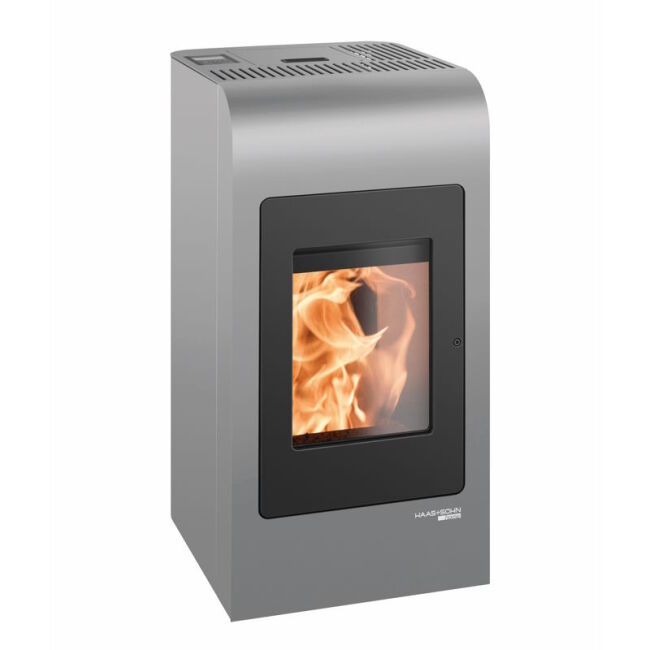 Haas+Sohn Pelletofen Home HSP 2.17 HOME-II perl-grau