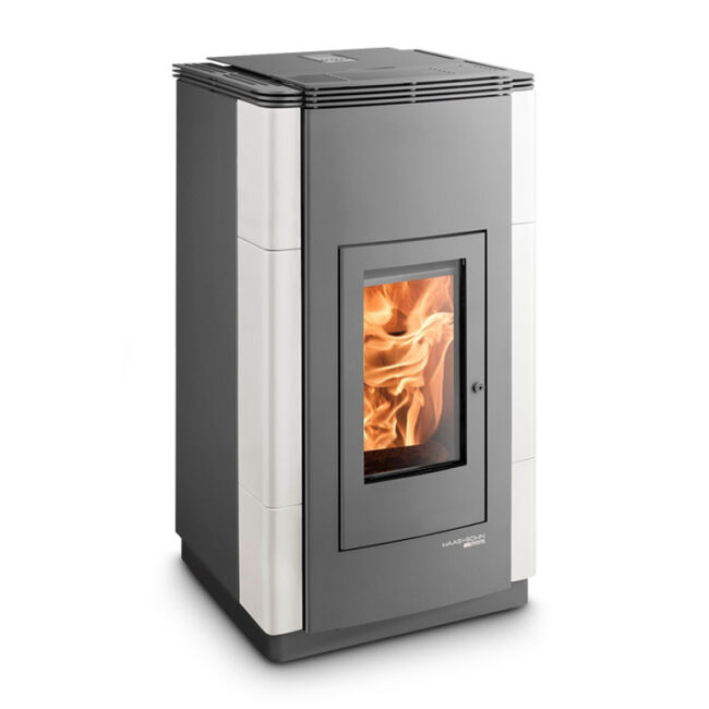 Haas+Sohn Pelletofen Home HSP 6 PELLETTO IV 419.08 perl-anthrazit, weiß