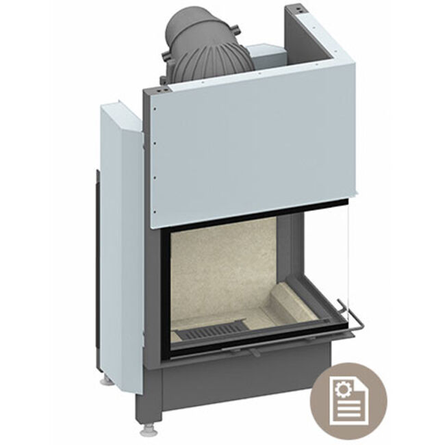 Camina Schmid Kamineinsatz Ekko R 67h 51 cm