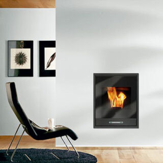 Edilkamin wasserführender Pellet Heizkamin Idropellbox, 15,7 kW 801010