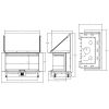 A.Caminetti Kamineinsatz Crystal 110 Max