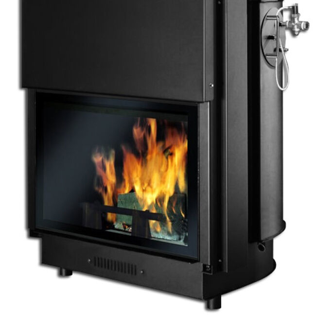 Edilkamin wasserführender Kamineinsatz Acquatondo Plus /CS 29, 28 kW