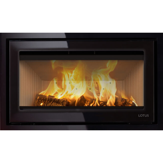 Lotus Kaminkassette H570 W Black Magic