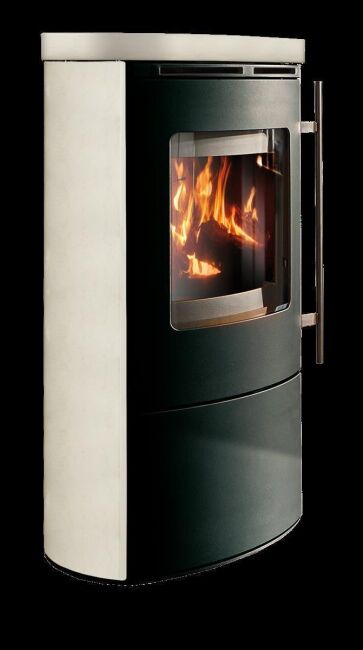 Kaminofen Koppe Karabo Basic schwarz Limestone