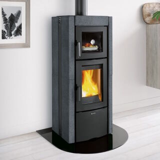 Kaminofen La Nordica Ester Vulcanstein forno Evo (mit Backfach) 290286