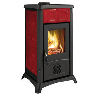 Kaminofen La Nordica Gemma Standard Elegance Bordeaux 290132