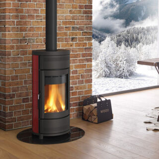 ALT ab Okt. 22 Kaminofen La Nordica Helga Evo Bordeaux 290223