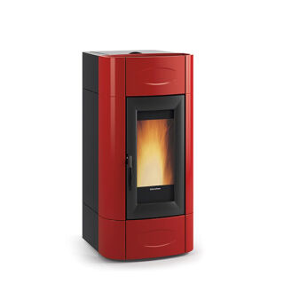 ALT ab Okt. 22 Pelletofen La Nordica wasserführend Isidora Idro H20 bordeaux 20284