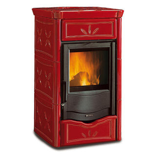 Kaminofen La Nordica Nicoletta Standard Bordeaux 290068