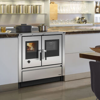 ALT Küchenherd La Nordica Padova Edelstahl 230088