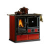 Küchenherd La Nordica wasserführend Thermo Rosa D.S.A Standard Bordeaux