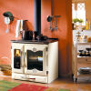 Küchenherd La Nordica wasserführend Thermo Suprema Compact D.S.A schwarz