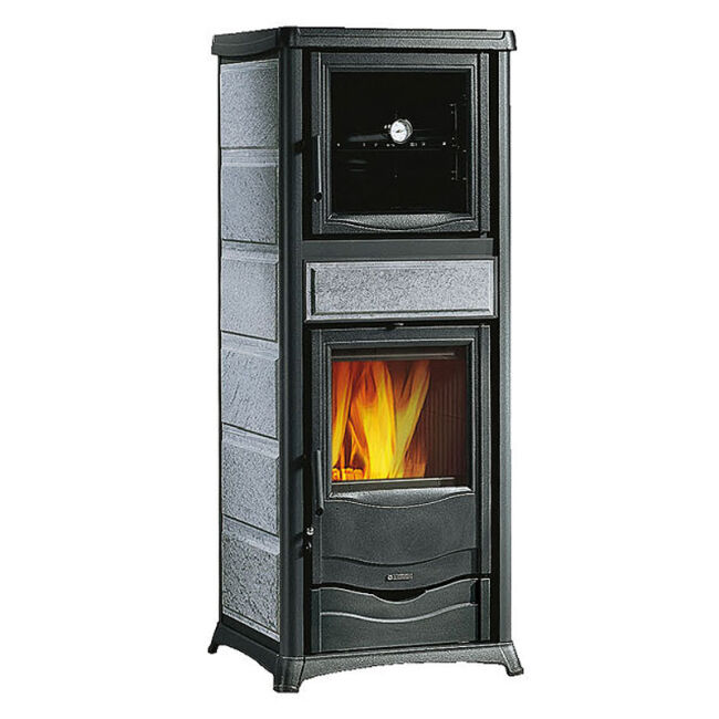 Kaminofen La Nordica Thermo Rossella 4.0 wasserführend Plus Forno D.S.A Speckstein