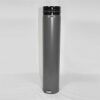 Pelletofen Fix-Rohr verstellbar 750 mm DN 80 mm, gussgrau emailliert