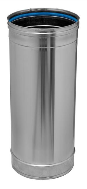 DINAK Edelstahlschornstein Längenelement 440 mm SW5 Ø150