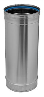 DINAK Edelstahlschornstein Längenelement 440 mm SW5 Ø150 039J15024SW5