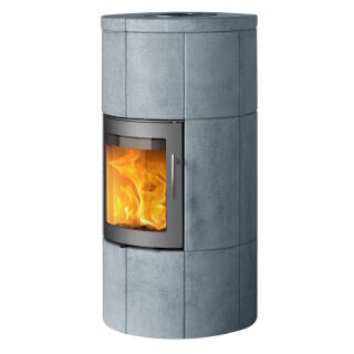Kaminofen Lotus M1 mit Natursteinverkleidung inkl. PowerStone M1