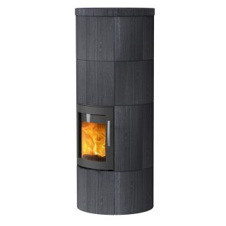 Kaminofen Lotus M2 mit Natursteinverkleidung inkl. PowerStone M2