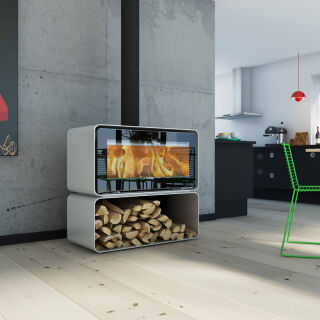 Kaminofen Lotus Living Cube LivingCube