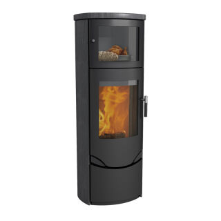 Kaminofen Lotus Prio 7 M mit Backfach ohne Seitenglas Indian Night Prio7MIndianOhneSG