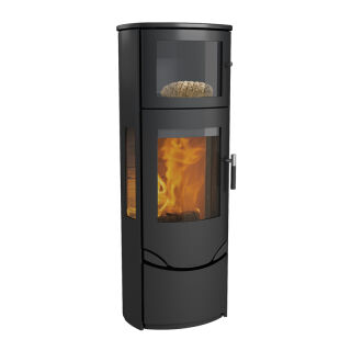 Kaminofen Lotus Prio 7 M mit Backfach mit Seitenglas Indian Night Prio7MIndianMitSG