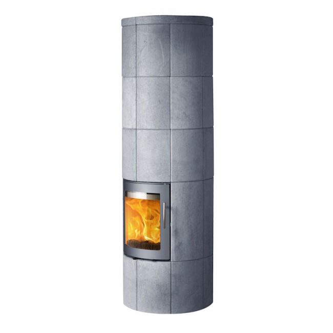 Kaminofen Lotus M3 mit Natursteinverkleidung inkl. PowerStone