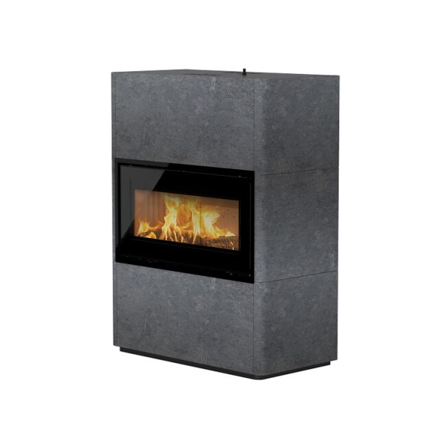 Kaminofen Lotus Beto 470WM Speckstein - Magic-Door