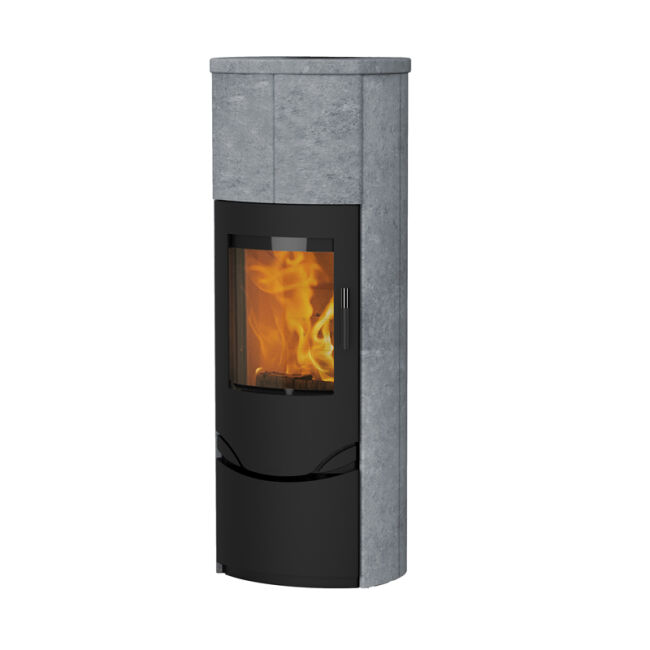 Kaminofen Lotus Prio M ohne Seitenglas Speckstein