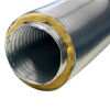 CB Alu-Isolierflexrohr 5-lagig, 120 cm Länge 125 mm