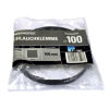 CB Schlauchklemme für Aluflexrohr, farbig grau 80 mm