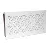 CB Warmluftgitter mit Designblende Edelstahl D2