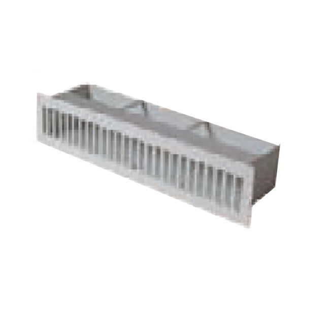CB Blende D2 für Luftleiste 606 mm Edelstahl