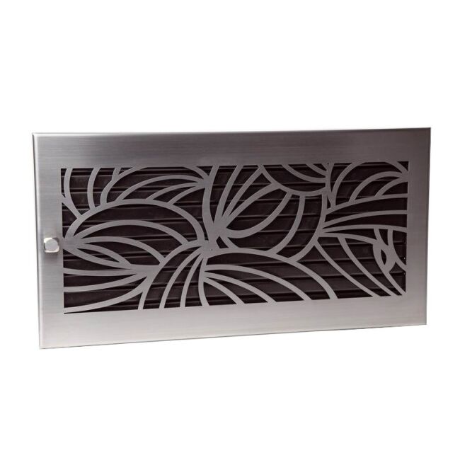 CB Warmluftgitter mit Designblende weiß D1