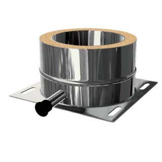 Außenschornstein PR06 für Überdruck Kaminfuß / Bodenkonsole universal