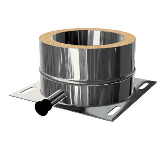 Außenschornstein ST05 für Überdruck Kaminfuß / Bodenkonsole universal