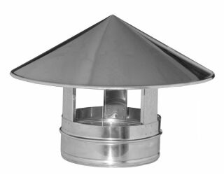 DINAK Edelstahlschornstein Regenhaube SW5 Ø150 039J15010SW5