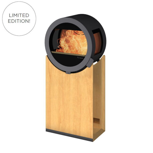 Nordpeis Kaminofen Me Oak Limited Edition ! mit Seitenscheiben