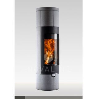 ALT ab Jan 2023 Kaminofen Novaline Aura Dea, 7 kW Serpentinstein 1-092