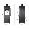 Kaminofen Novaline BELLINA ST mit Naturstein 7 kW