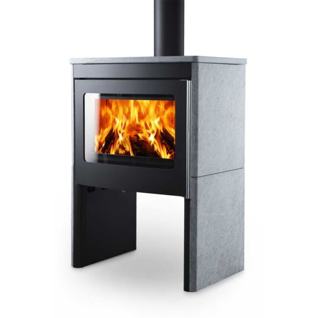 Kaminofen Novaline BELLANO ST mit Naturstein 8 kW