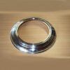 Wand-Rosette DN 110 mm Aluminium hochglanzpoliert