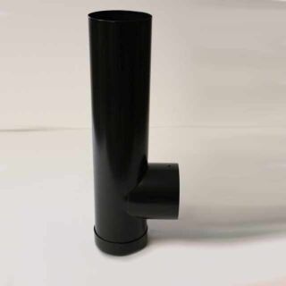 Kapselknie 500 mm High-Quality-Line matt schwarz emailliert