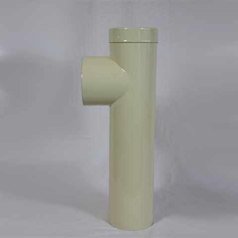 Kapselknie 500 mm DN 110 mm, High-Quality-Line beige emailliert
