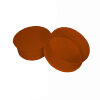 Kapsel DN 120 mm Standard-Line havanna emailliert