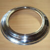 Wand-Rosette Edelstahl 130 mm