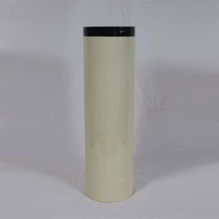 Anschlussstutzen 400 mm High-Quality-Line beige emailliert