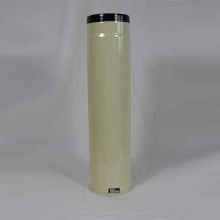 Fix-Rohr verstellbar 750 mm, High-Quality-Line beige emailliert